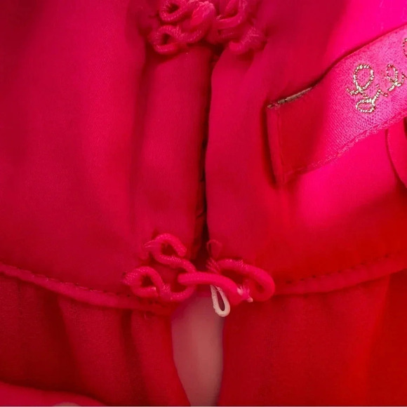 Lilly Pulitzer Hot Pink Kristine Halter Top Size Large - Picture 5 of 9